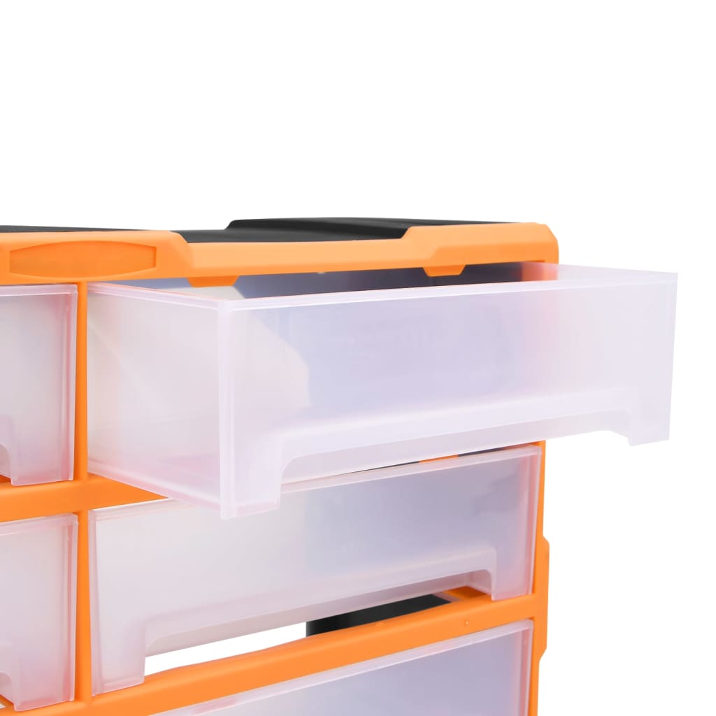 vidaXL Organizer z 8 dużymi szufladkami, 52x16x37 cm