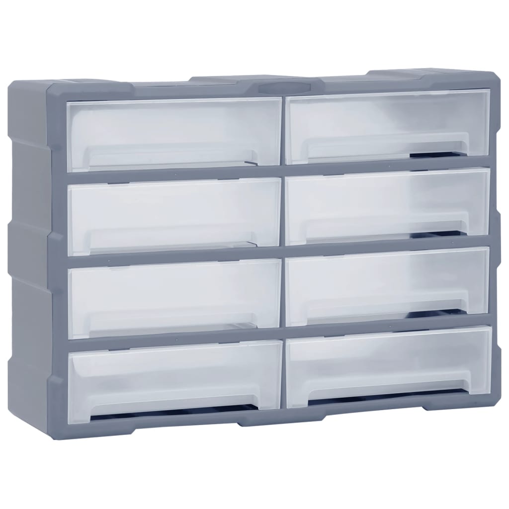 vidaXL Organizer z 8 dużymi szufladkami, 52x16x37 cm