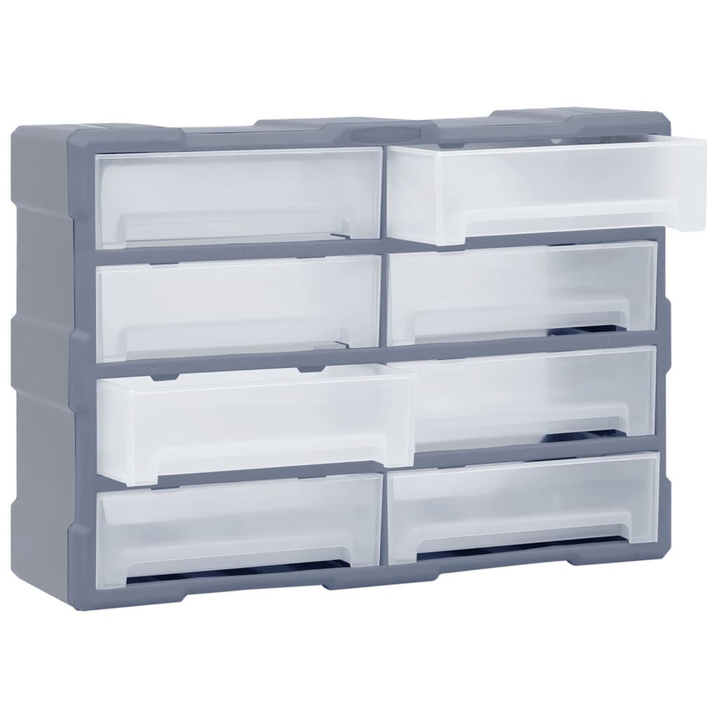 vidaXL Organizer z 8 dużymi szufladkami, 52x16x37 cm