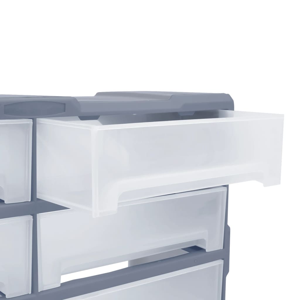 vidaXL Organizer z 8 dużymi szufladkami, 52x16x37 cm