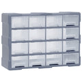 vidaXL Organizer z 16 średnimi szufladkami, 52x16x37 cm