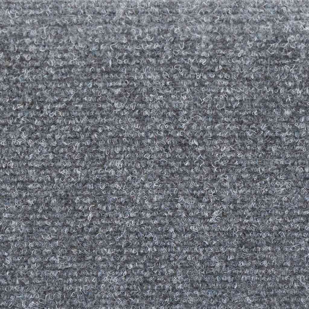 vidaXL Maty na schody samoprzylepne 5 szt. 56x17x3 cm Jasnoszary półokrągły
