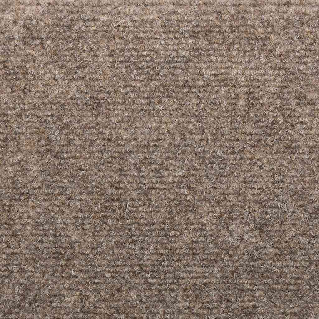 vidaXL Maty na schody samoprzylepne 5 szt. 65x21x4 cm beżowe półokrągłe duże