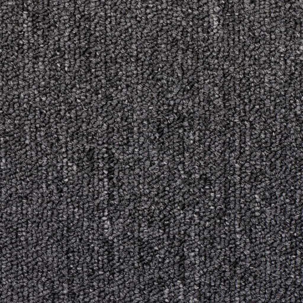 vidaXL Maty na schody 10 szt. 65x24x4 cm Antracytowe półokrągłe duże