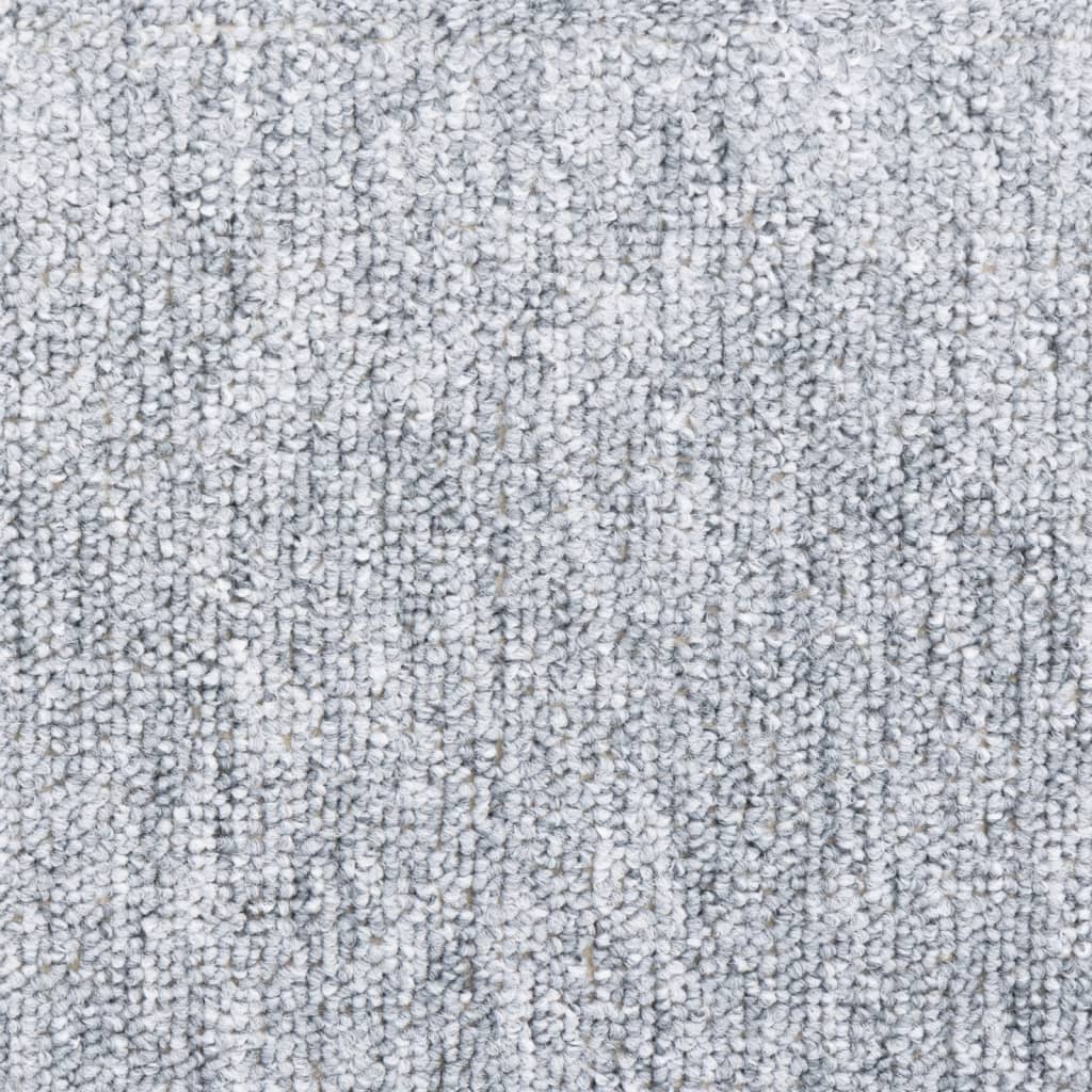 vidaXL Maty na schody 10 szt. 65x24x4 cm Jasnoszare Półokrągłe Duże