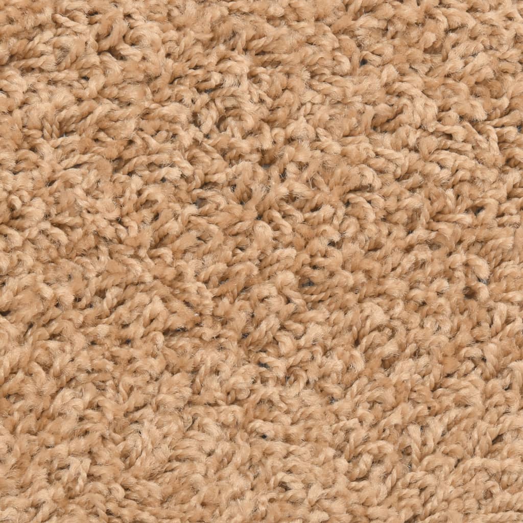 vidaXL Maty na schody 10 szt. 56x17x3 cm Beżowe półokrągłe
