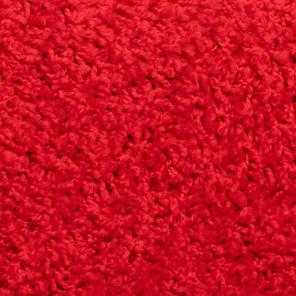 vidaXL Maty na schody 10 szt. 56x17x3 cm Czerwone półokrągłe