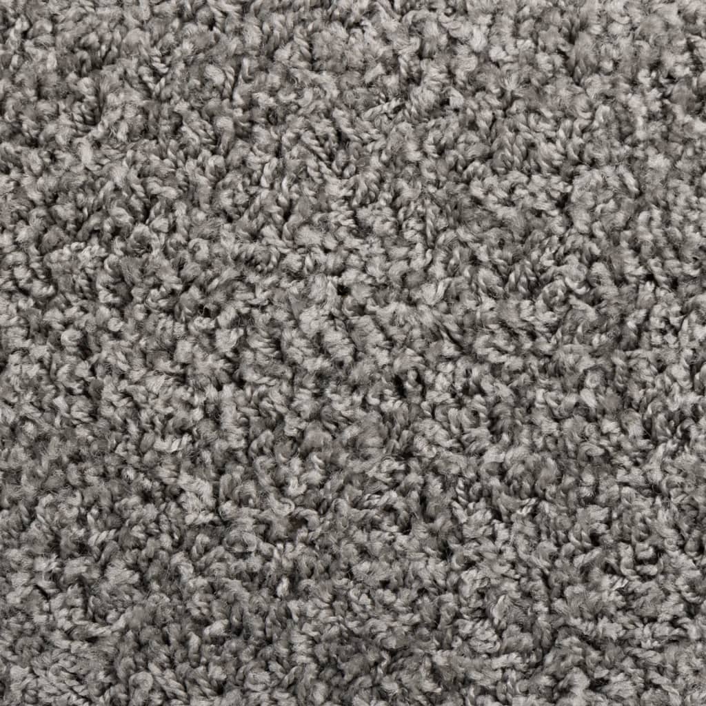 vidaXL Maty na schody 10 szt. 65x21x4 cm Szare półokrągłe duże