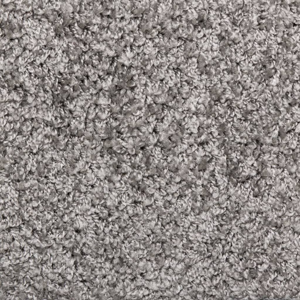 vidaXL Maty na schody 10 szt. 65x21x4 cm Szare, prostokątne krawędzie