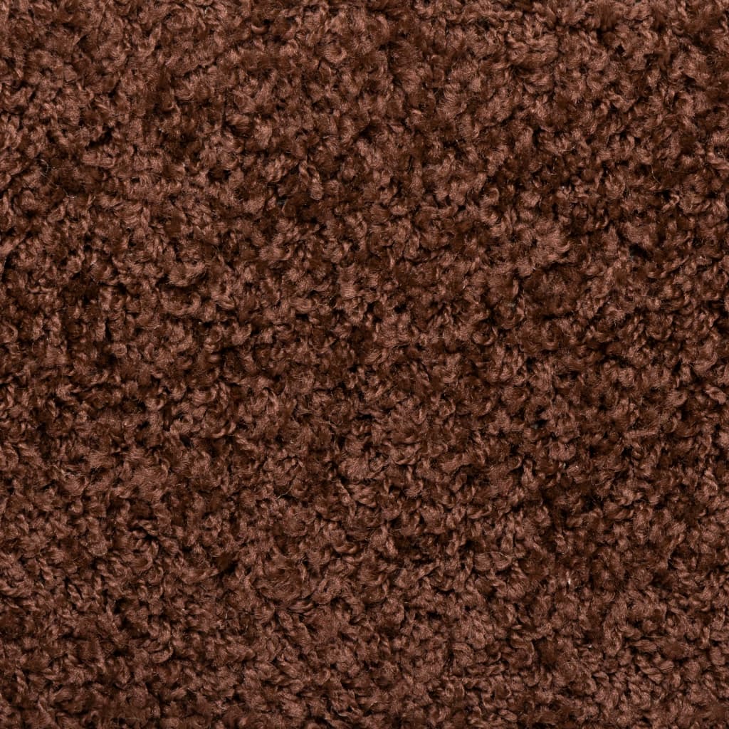 vidaXL Maty na schody 10 szt. 65x21x4 cm Brązowe prostokątne krawędzie