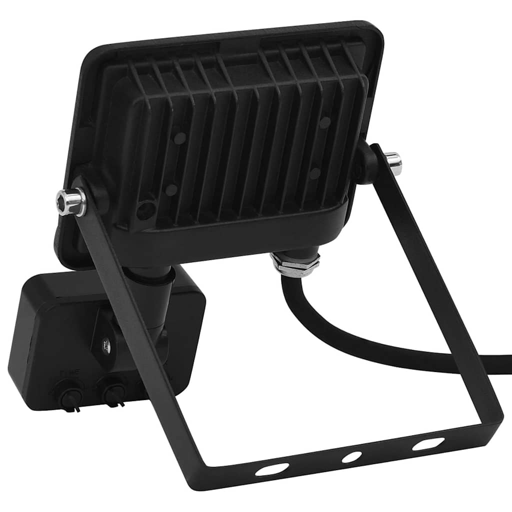 vidaXL Reflektor LED z czujnikiem, 20 W, ciepłe białe światło