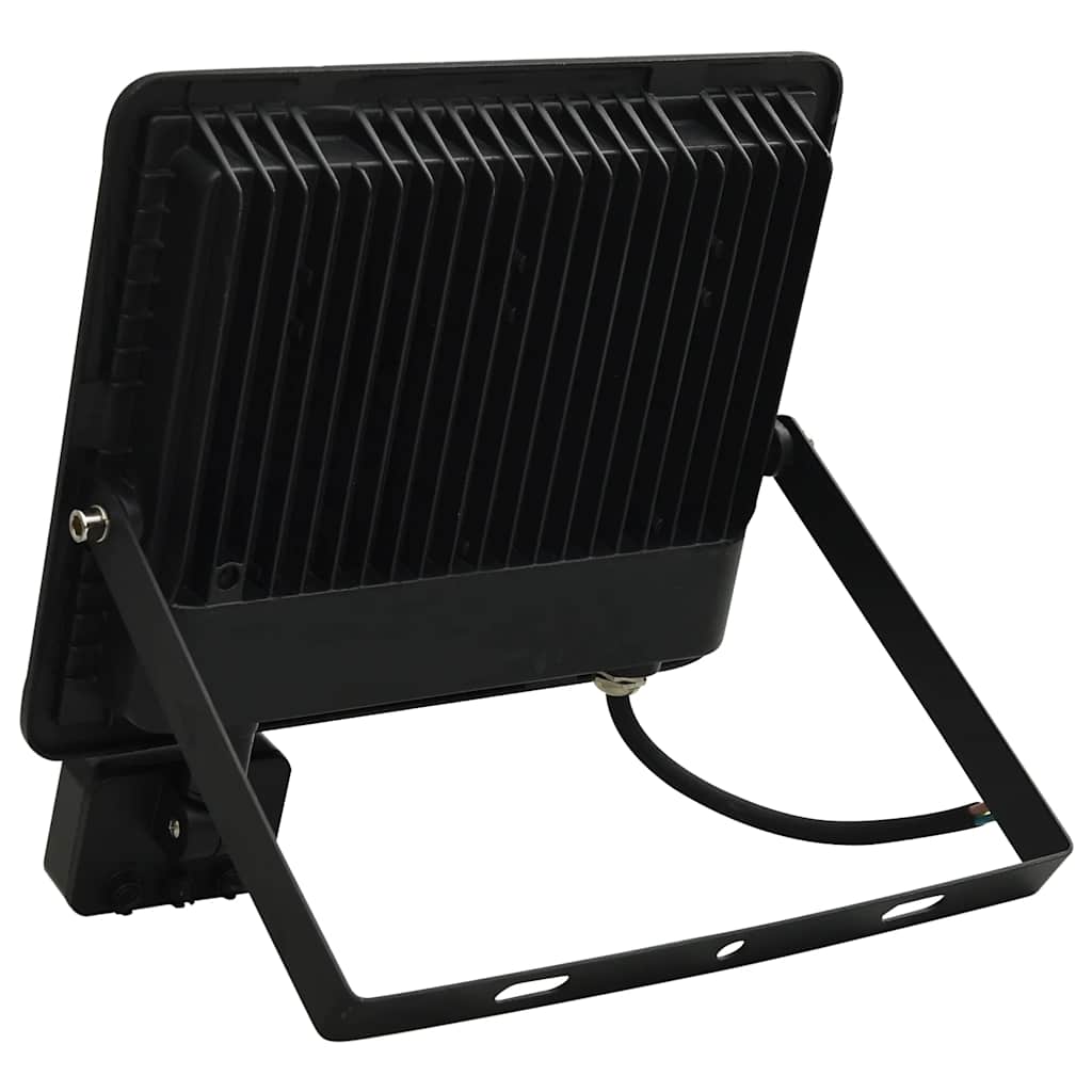 vidaXL Reflektor LED z czujnikiem, 100 W, ciepłe białe światło