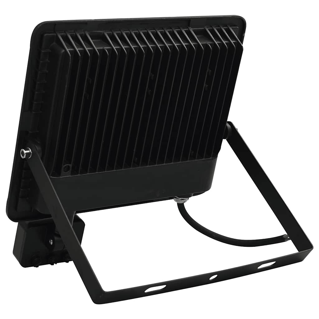 vidaXL Reflektor LED z czujnikiem, 100 W, zimne białe światło