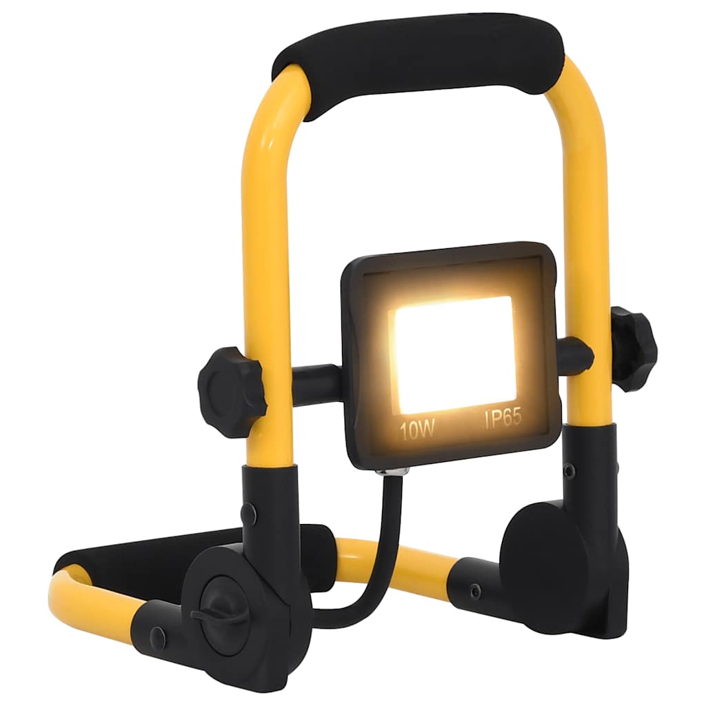 vidaXL Reflektor LED z uchwytem, 10 W