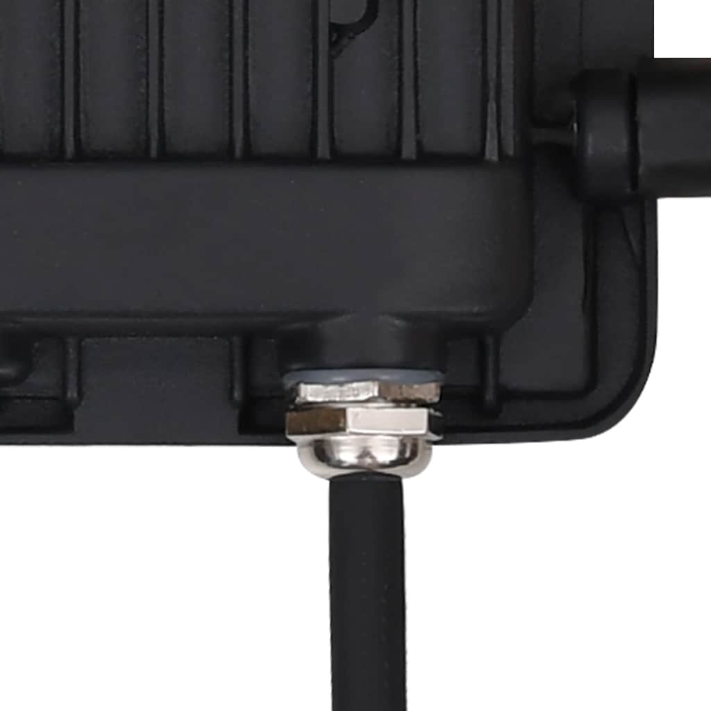 vidaXL Reflektor LED z uchwytem, 10 W, zimne białe światło