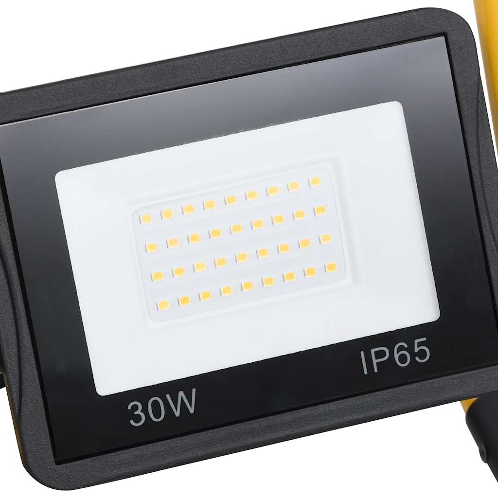 vidaXL Reflektor LED z uchwytem, 30 W, zimne białe światło