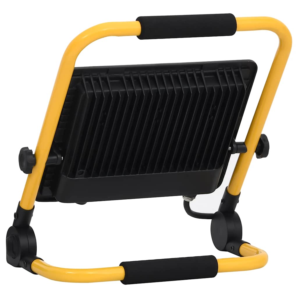 vidaXL Reflektor LED z uchwytem, 100 W, zimne białe światło