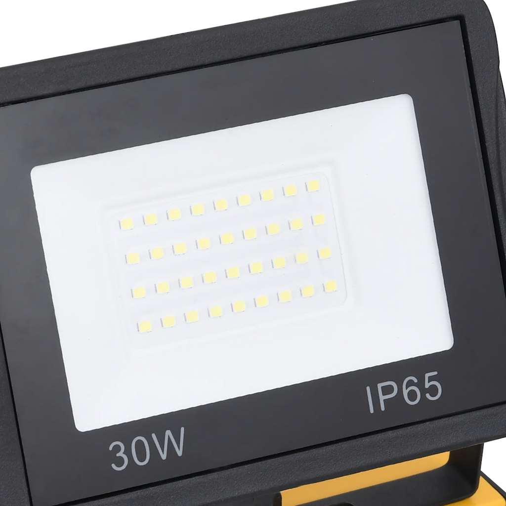 vidaXL Reflektor LED z uchwytem, 2x30 W, ciepłe białe światło