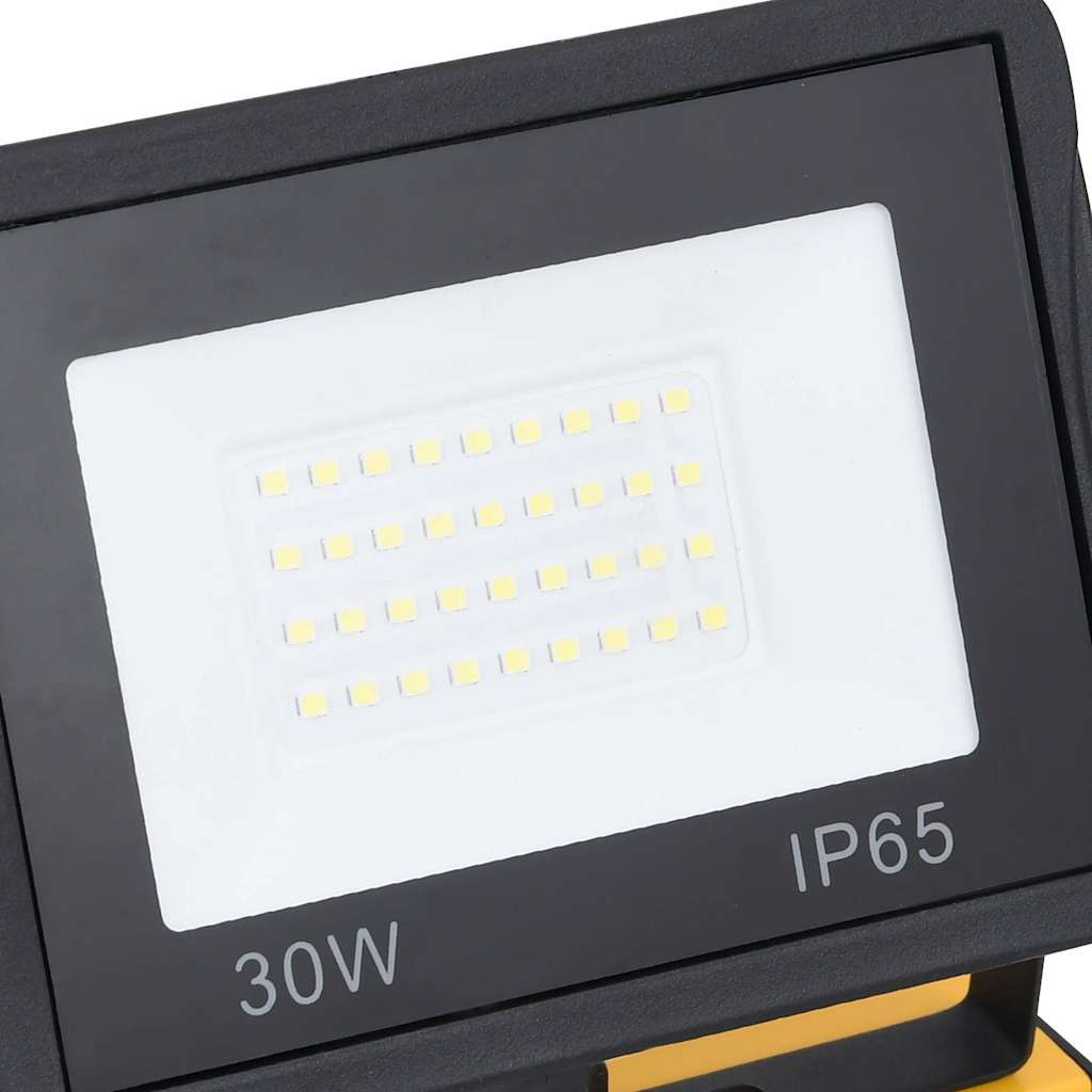 vidaXL Reflektor LED z uchwytem, 2x30 W, zimne białe światło