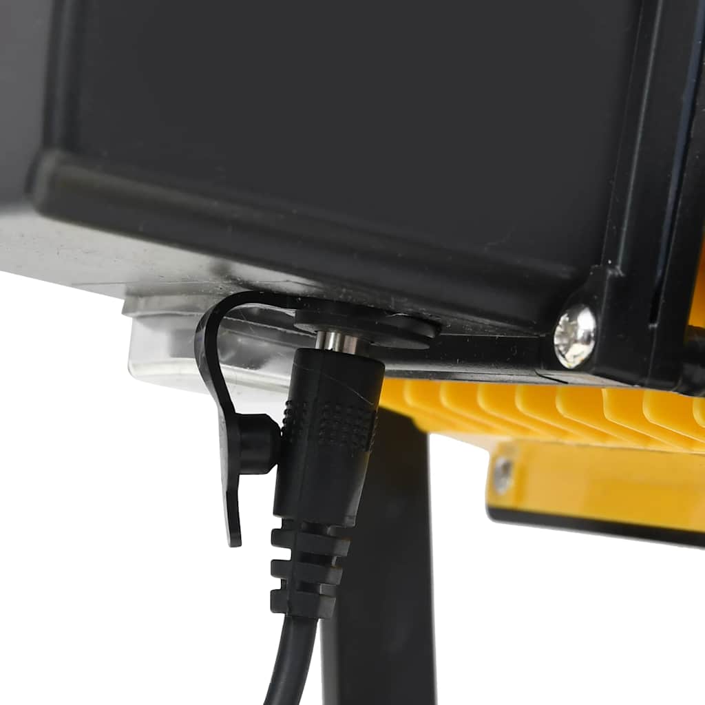 vidaXL Reflektor LED, akumulator i uchwyt, 30 W, zimne białe światło