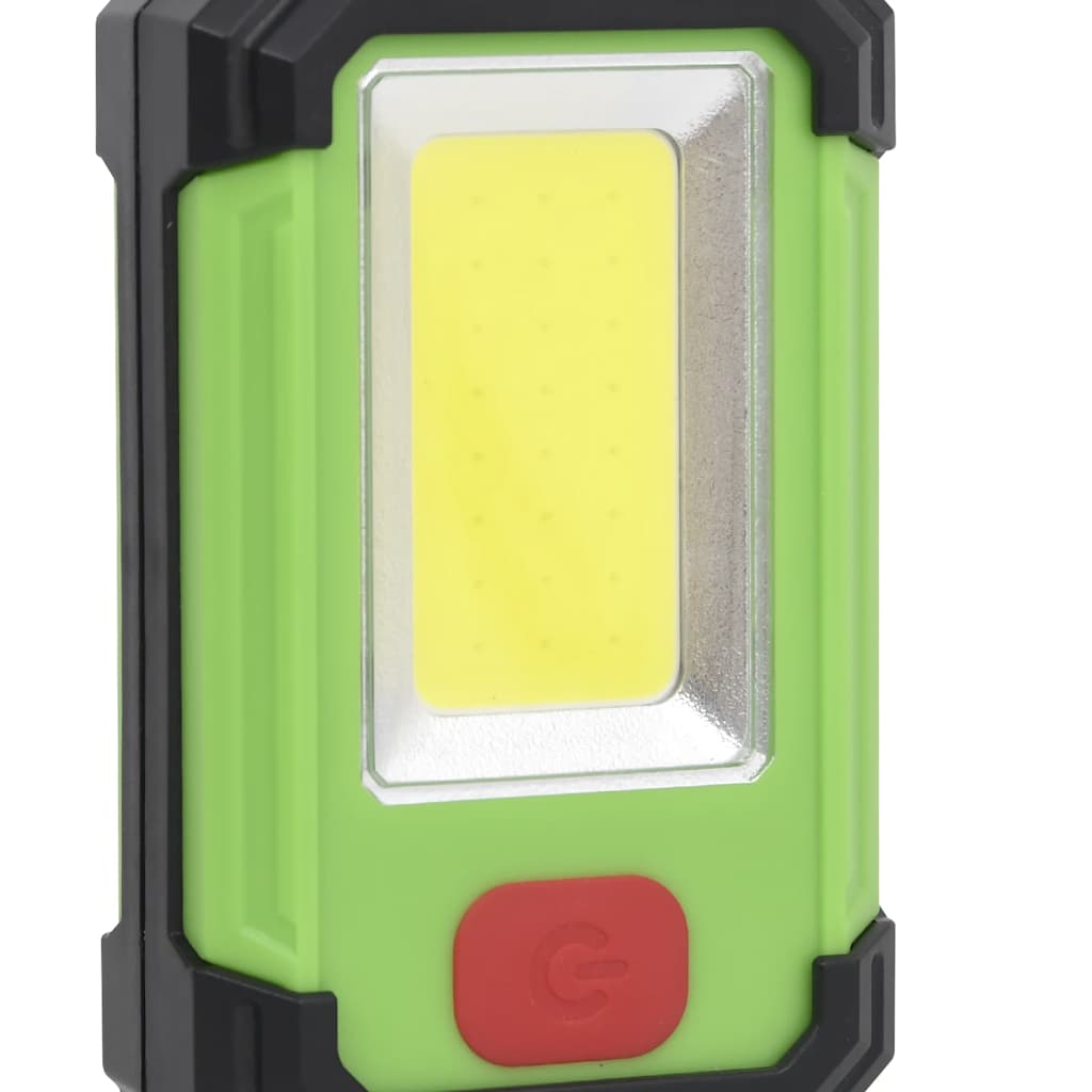 vidaXL Przenośny, solarny reflektor LED, 7 W, zimne białe światło