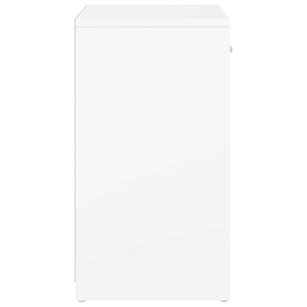 vidaXL Ławka z miejscem na buty, biała, 94,5x31x57 cm