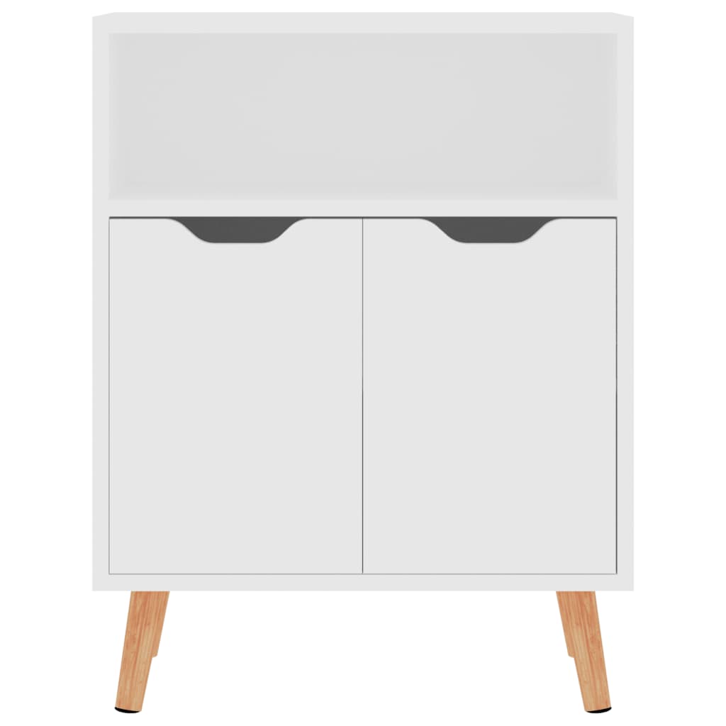 vidaXL Szafka, biała, 60x30x72 cm, materiał drewnopochodny