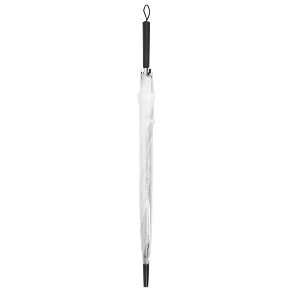 vidaXL Parasolka przezroczysta, 100 cm