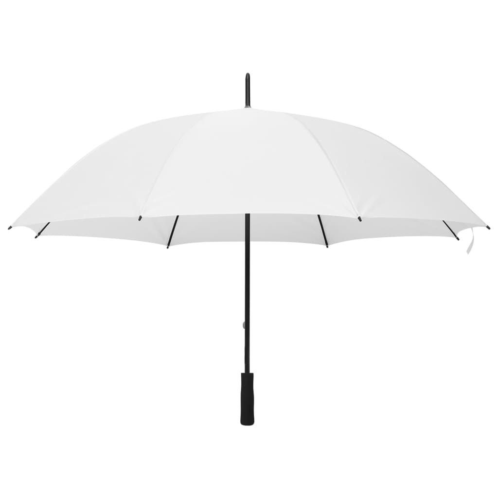 vidaXL Parasolka biała, 130 cm