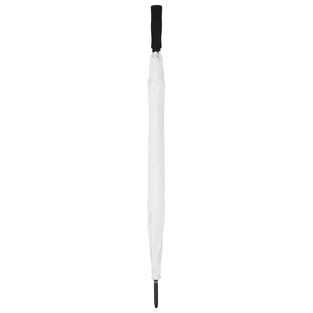 vidaXL Parasolka biała, 130 cm
