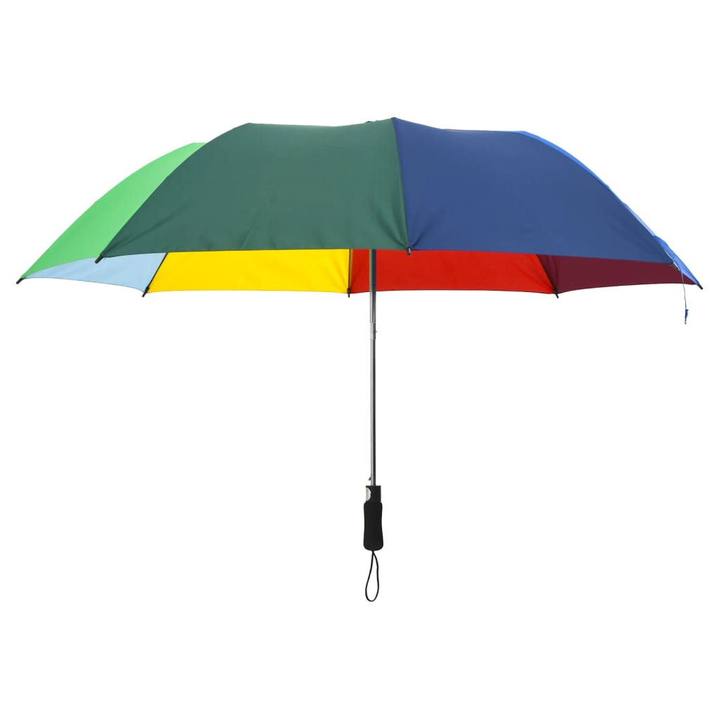 vidaXL Parasolka automatyczna, kolorowa, 124 cm