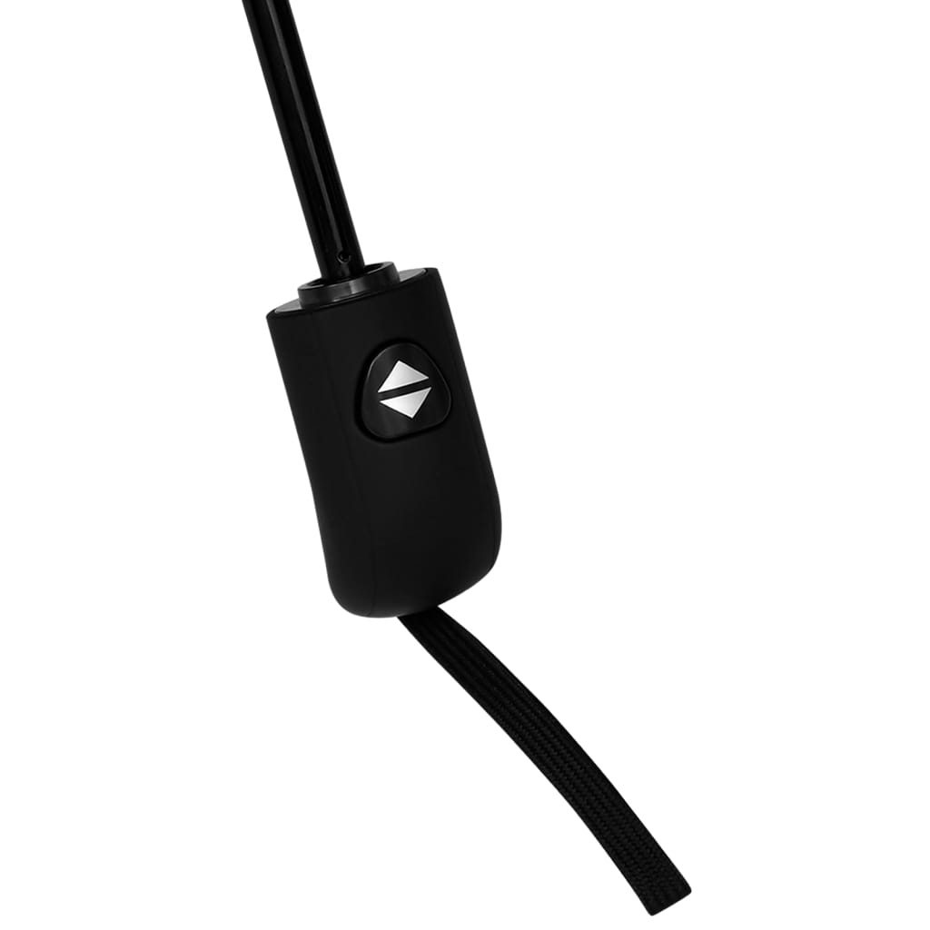 vidaXL Parasolka automatyczna, czarna, 95 cm