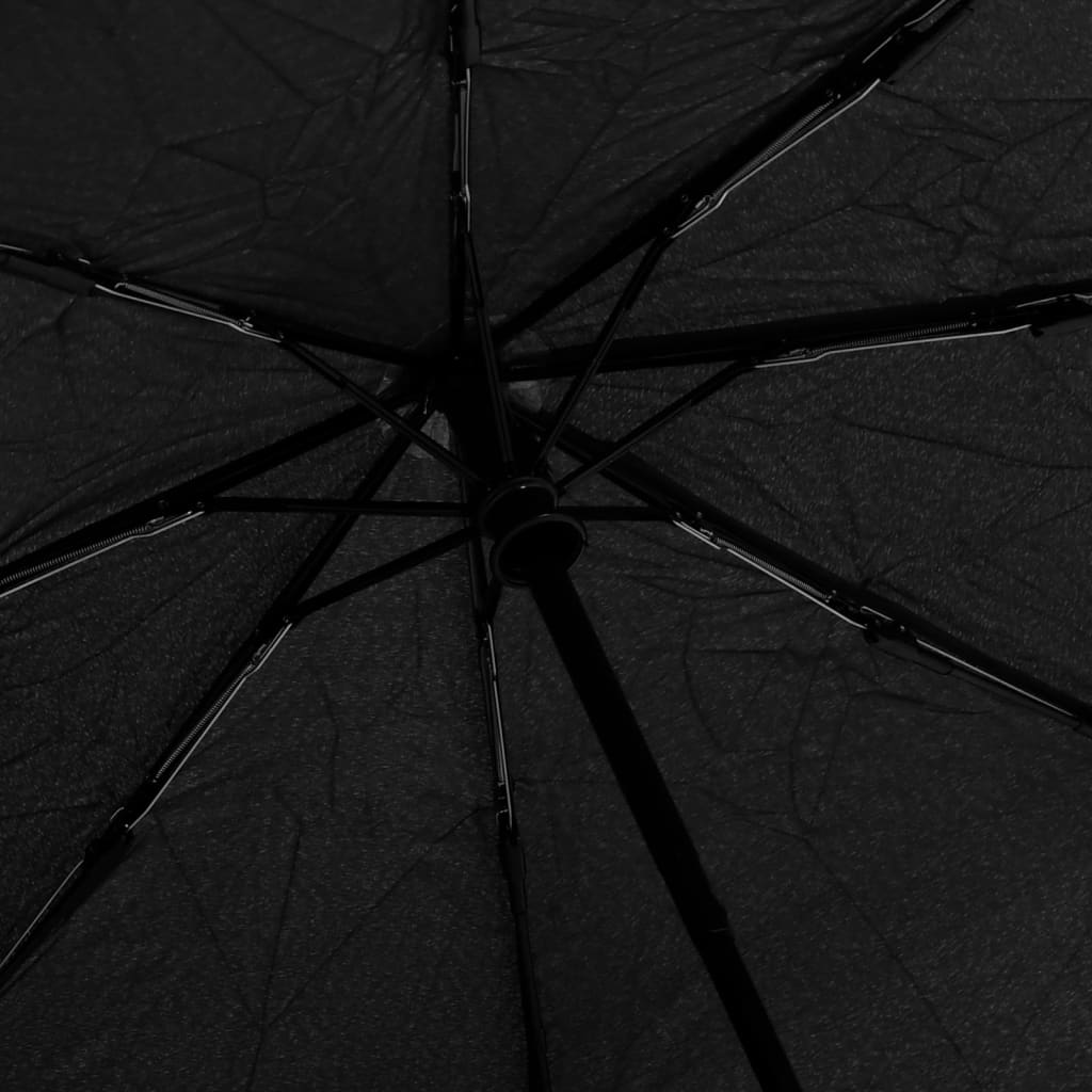 vidaXL Parasolka automatyczna, czarna, 95 cm