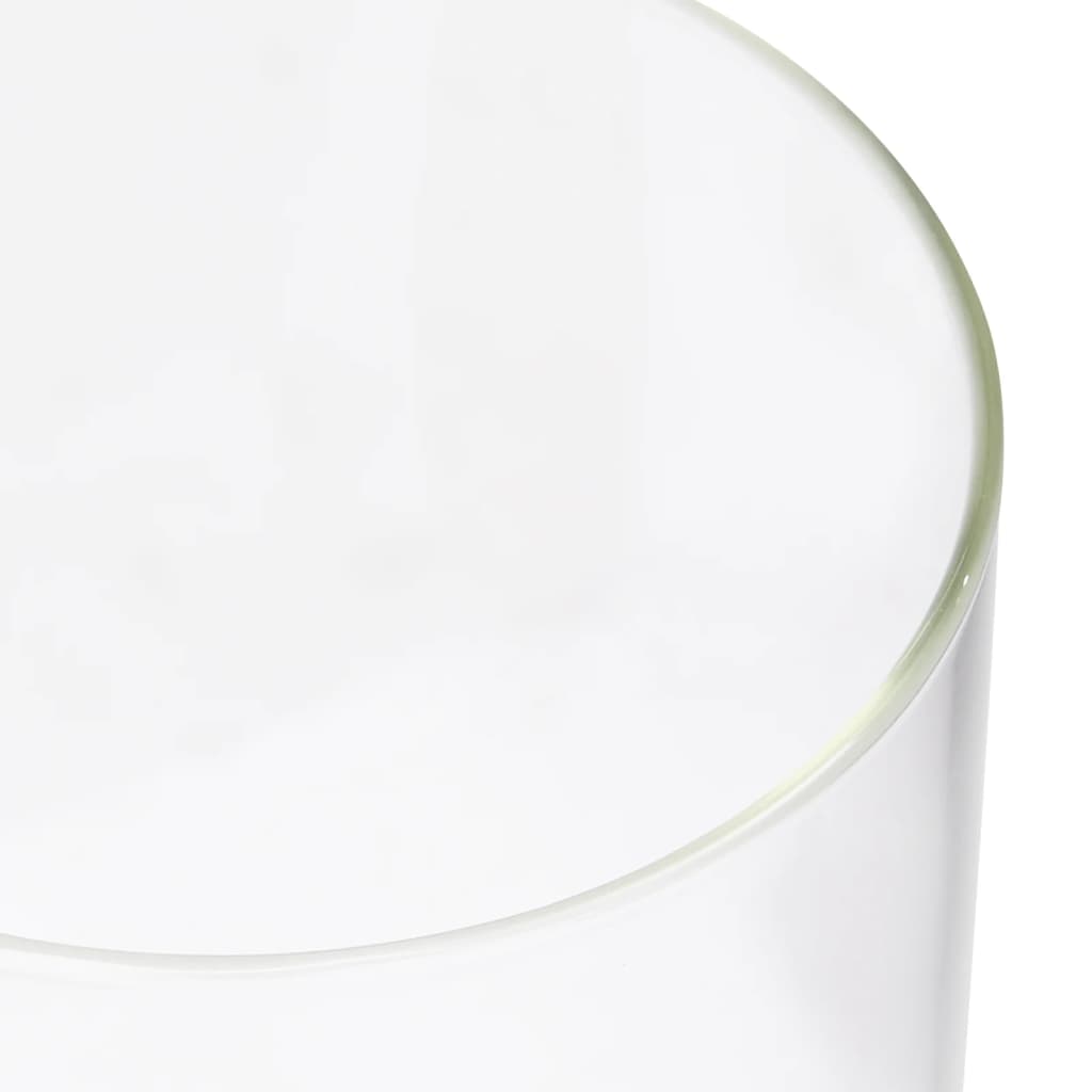 vidaXL Szklane słoje z bambusową pokrywką, 4 szt., 1200 ml