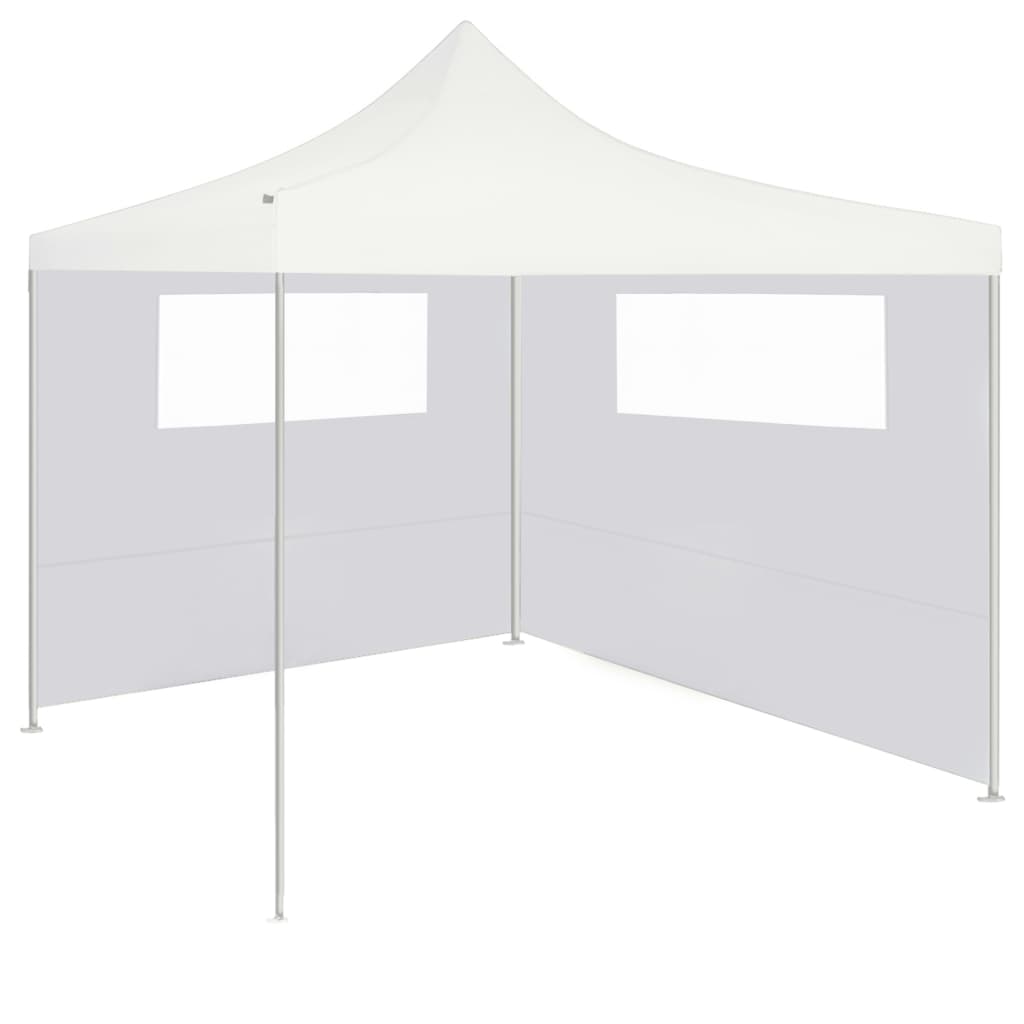 vidaXL Ścianka z oknami do altany, 6x2 m, biała