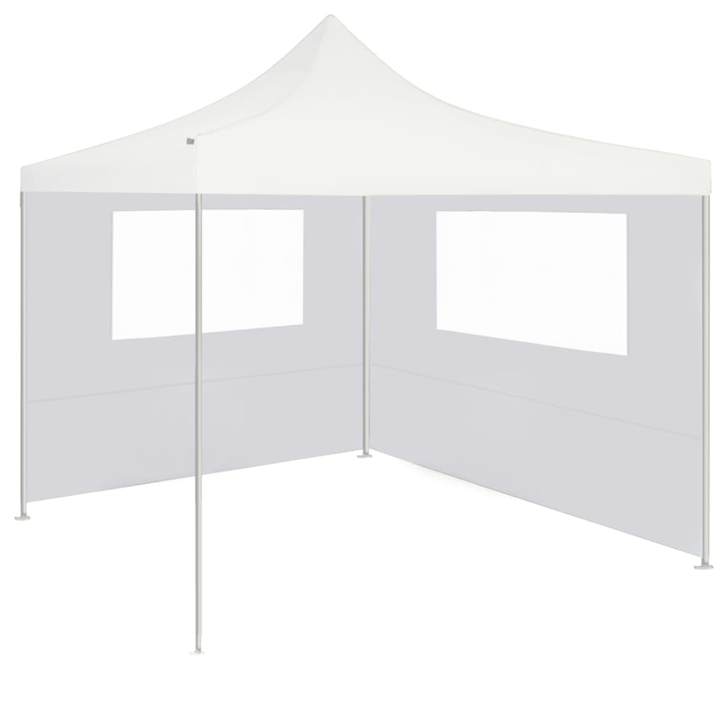 vidaXL Ścianka z oknami do altany, 4x2 m, biała