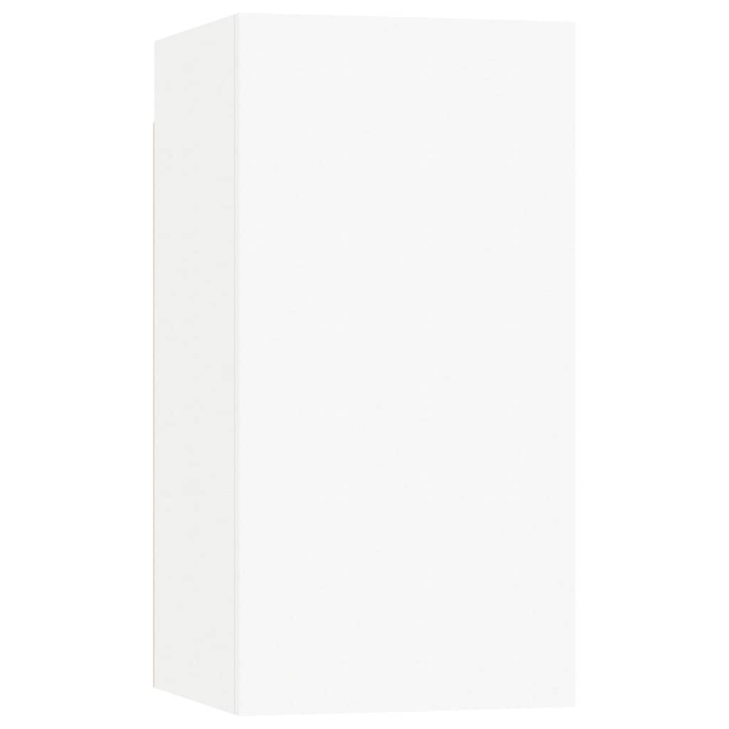 vidaXL Szafka TV, biała, 30,5x30x60 cm, materiał drewnopochodny