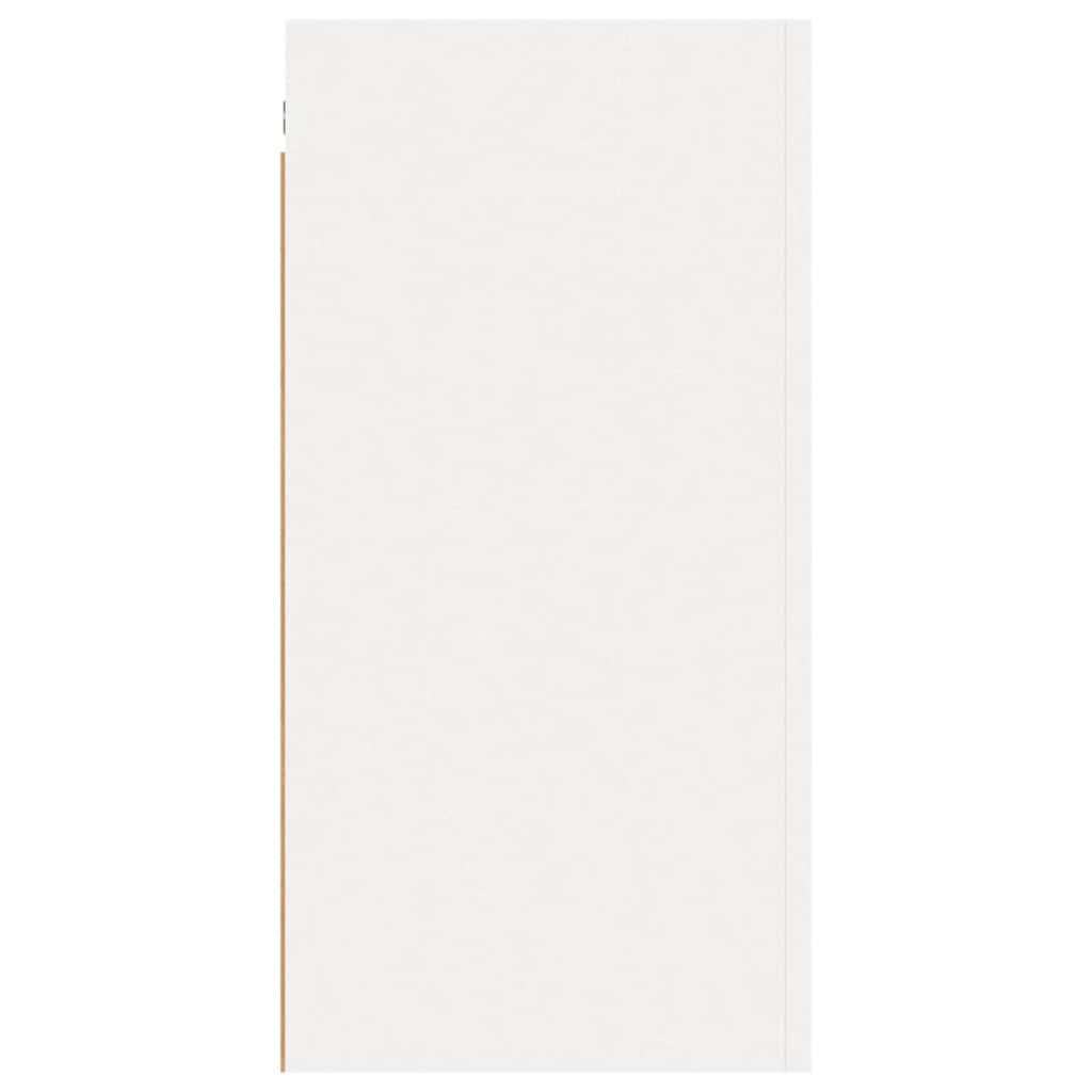 vidaXL Szafka TV, biała, 30,5x30x60 cm, materiał drewnopochodny