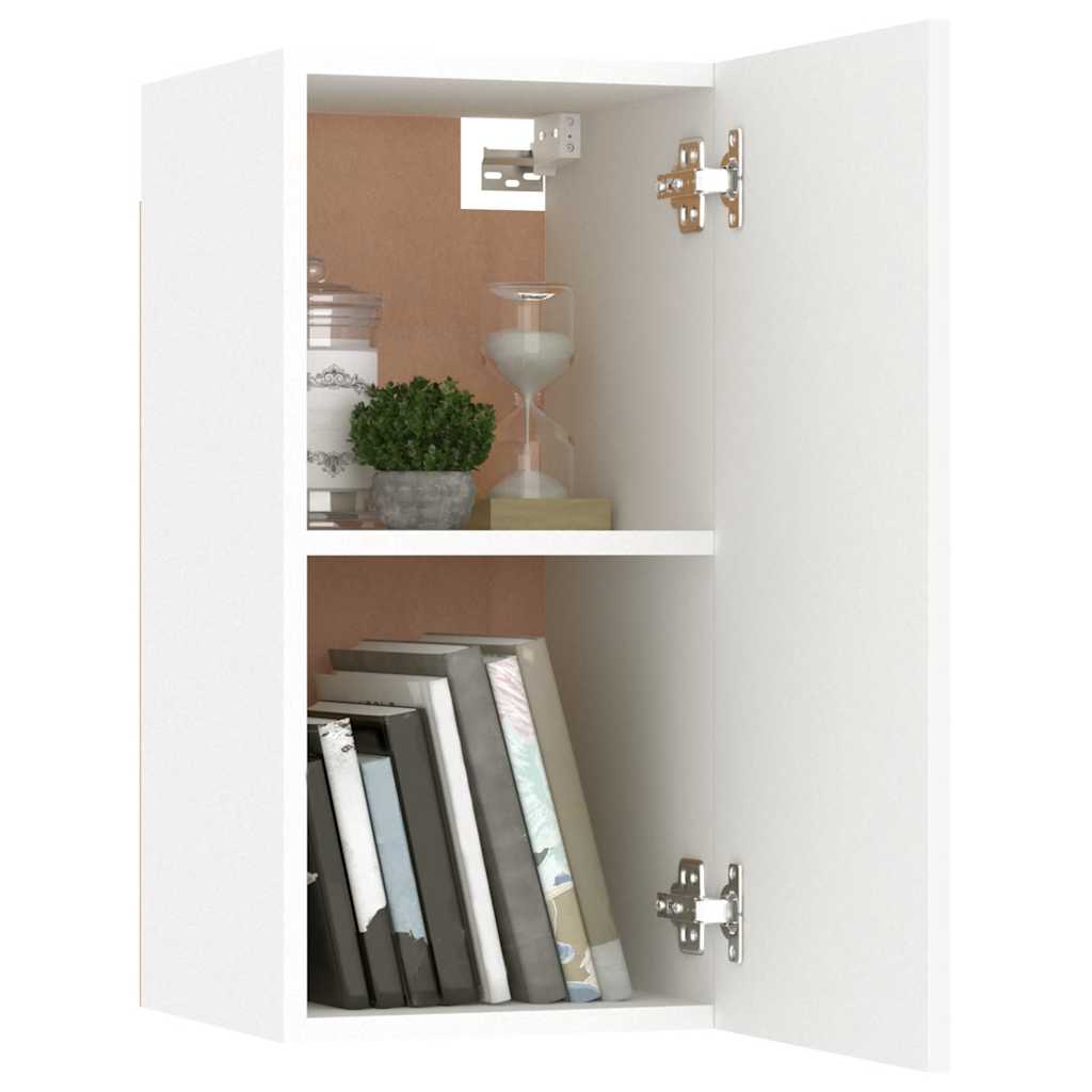vidaXL Szafki pod TV, 2 szt., białe, 30,5x30x60 cm