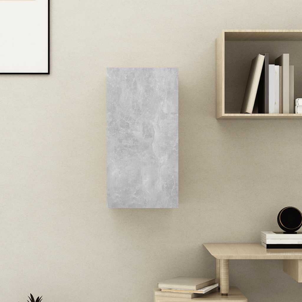 vidaXL Szafka telewizyjna, szarość betonu, 30,5x30x60 cm