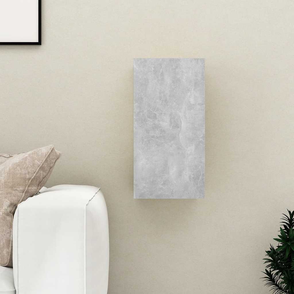 vidaXL Szafka telewizyjna, szarość betonu, 30,5x30x60 cm