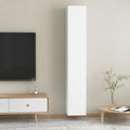 vidaXL Szafki TV 2 szt., białe, 30,5x30x90 cm, materiał drewnopochodny