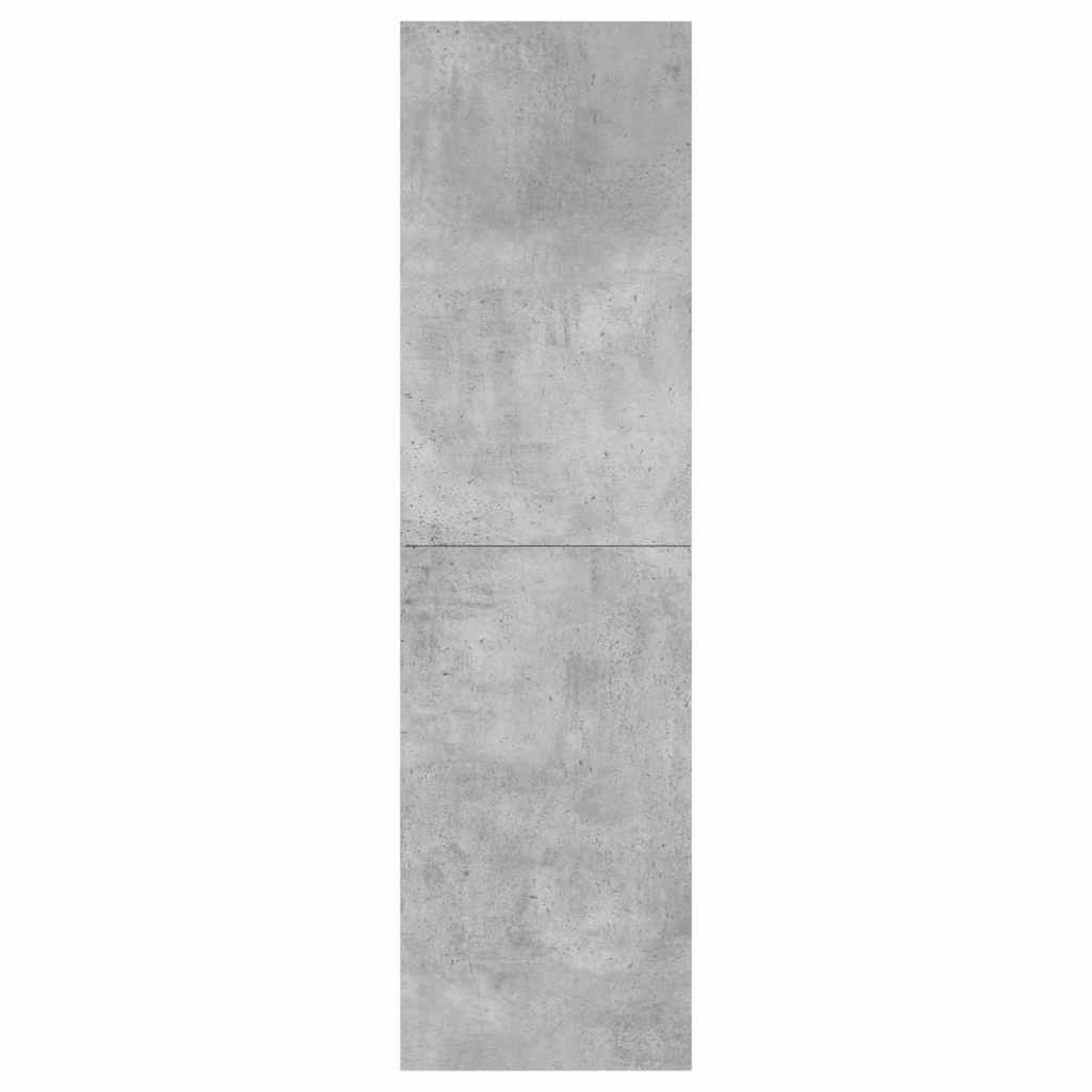 vidaXL Szafka telewizyjna, szarość betonu, 30,5x30x110 cm