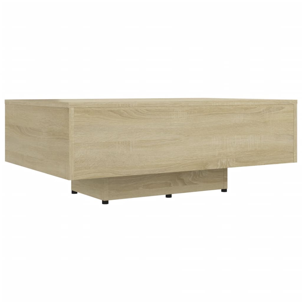 vidaXL Stolik kawowy, dąb sonoma, 85x55x31 cm, materiał drewnopochodny