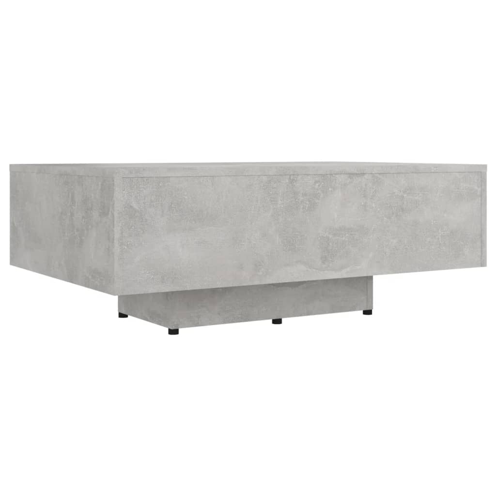 vidaXL Stolik kawowy, szarość betonu 85x55x31, materiał drewnopochodny