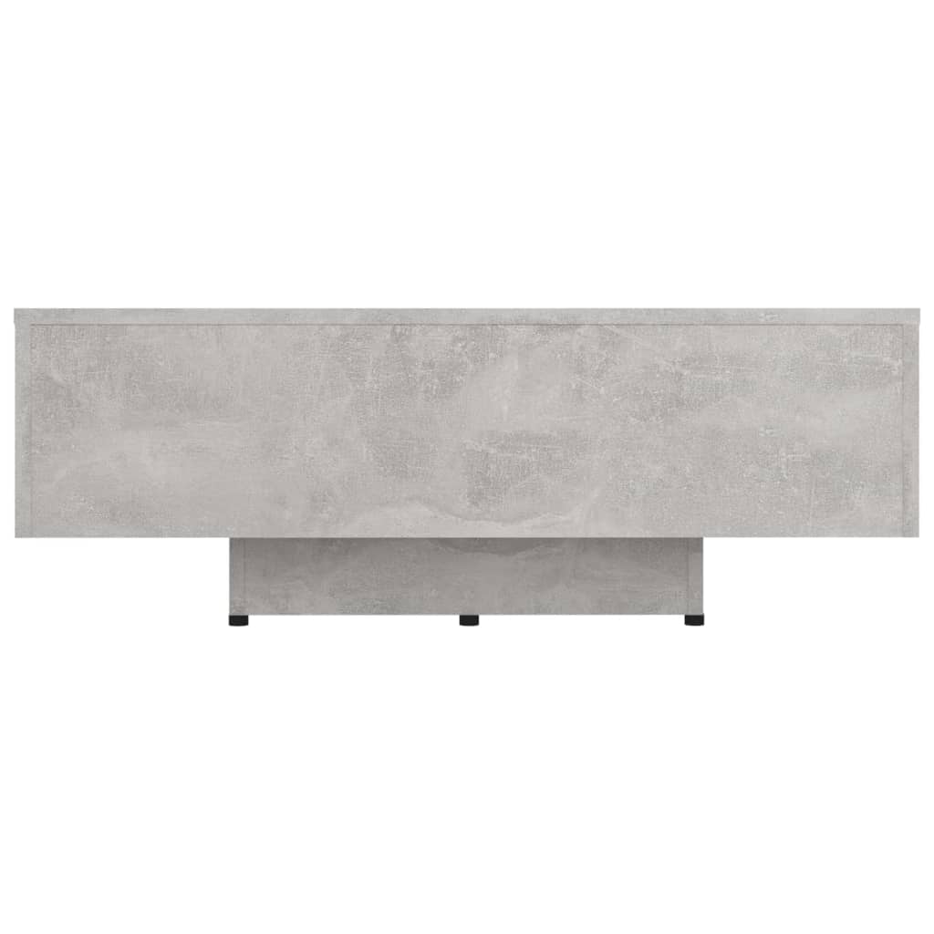 vidaXL Stolik kawowy, szarość betonu 85x55x31, materiał drewnopochodny