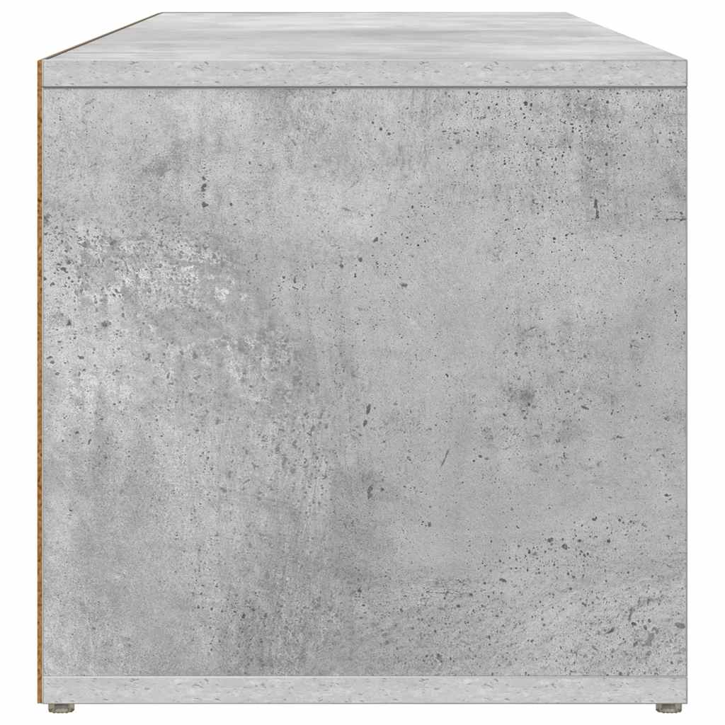 vidaXL Ławka na buty, szarość betonu, 105x35x35 cm