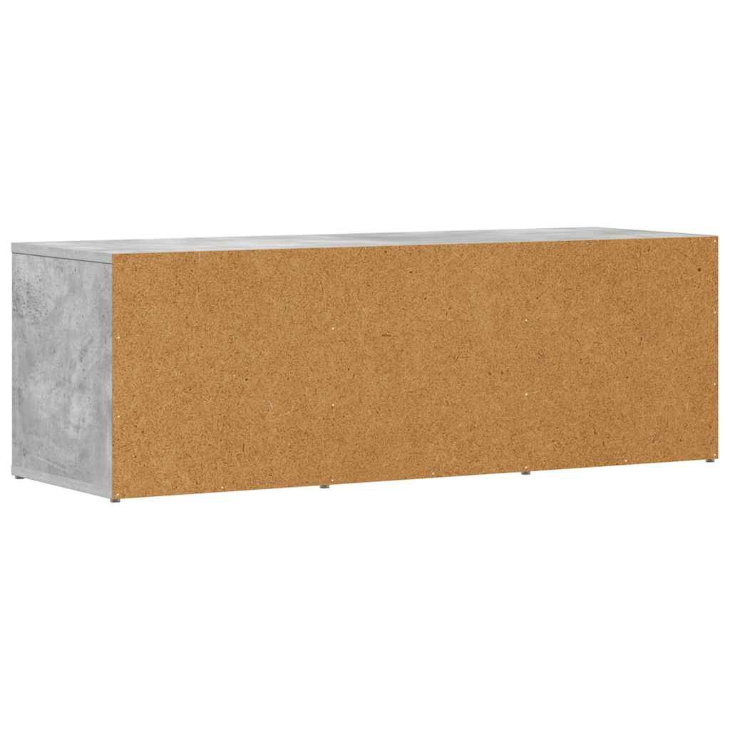 vidaXL Ławka na buty, szarość betonu, 105x35x35 cm