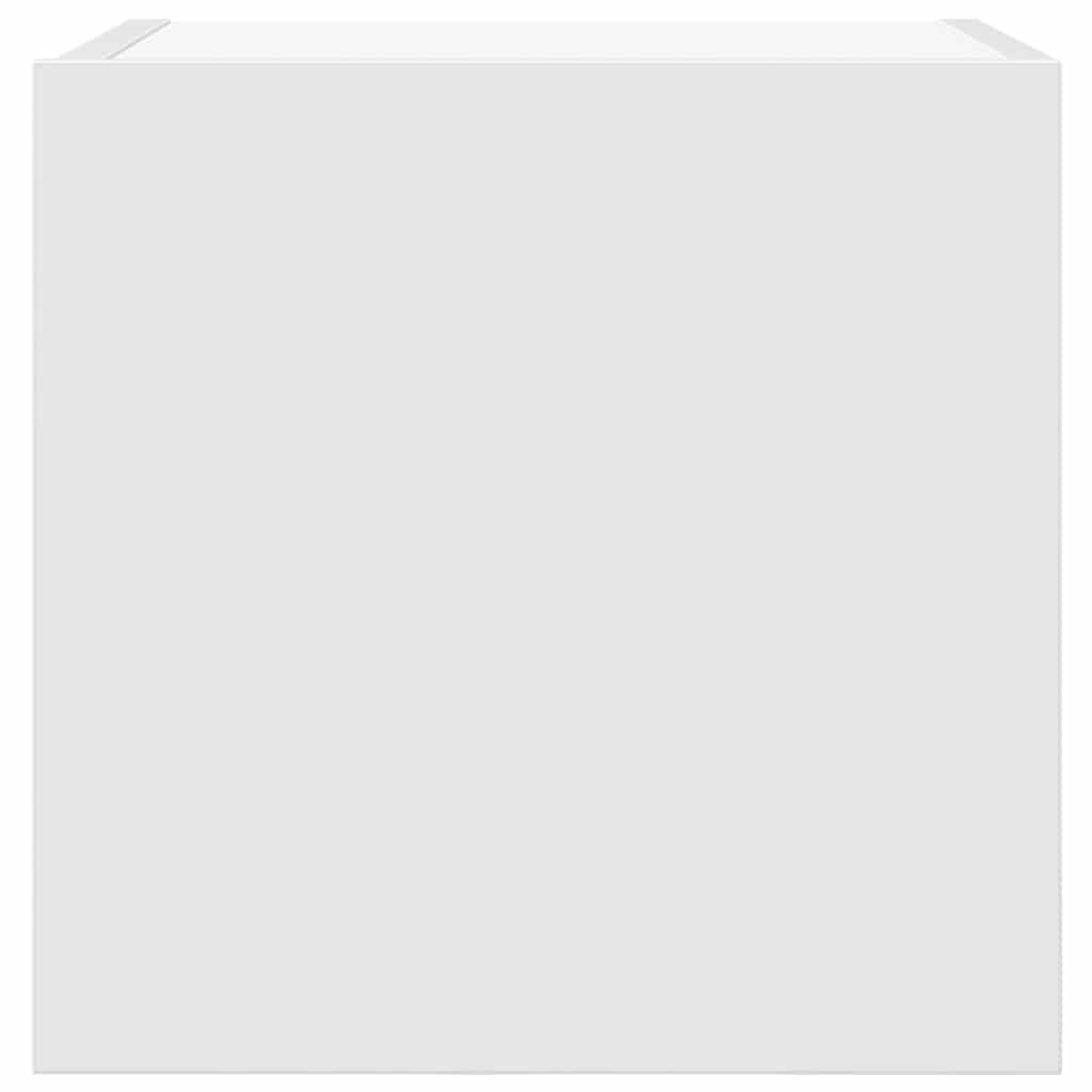 vidaXL Wisząca szafka telewizyjna, biała, 30,5x30x30 cm