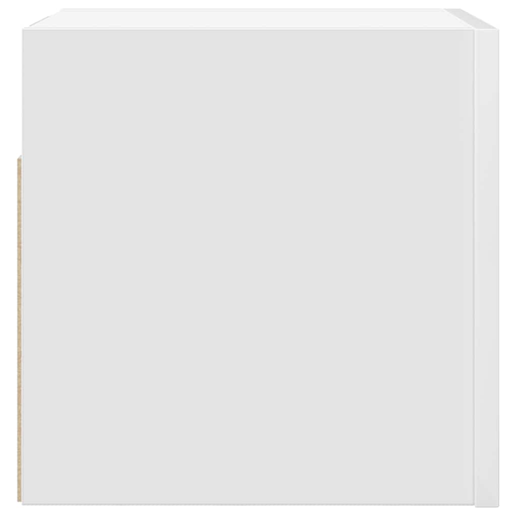 vidaXL Wiszące szafki telewizyjne, 4 szt., białe, 30,5x30x30 cm